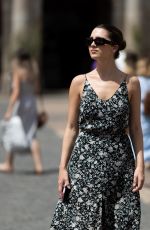 MAYA HENRY Out at La Plaza Mayor in Madrid 06/18/2022