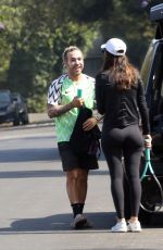 MEAGAN CAMPER at Tennis Courts for Some Doubles Action in Los Angeles 05/30/2022