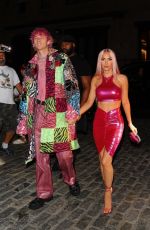 MEGAN FOX and Machine Gun Kelly Arrives at Catch NYC in New York 06/28/2022