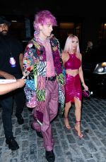 MEGAN FOX and Machine Gun Kelly Arrives at Catch NYC in New York 06/28/2022