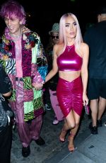 MEGAN FOX and Machine Gun Kelly Arrives at Catch NYC in New York 06/28/2022