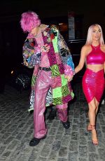 MEGAN FOX and Machine Gun Kelly Arrives at Catch NYC in New York 06/28/2022