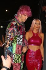 MEGAN FOX and Machine Gun Kelly Arrives at Catch NYC in New York 06/28/2022