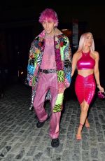 MEGAN FOX and Machine Gun Kelly Arrives at Catch NYC in New York 06/28/2022