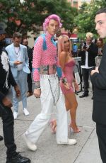 MEGAN FOX and Machine Gun Kelly Out for Dinner in New York 06/27/2022