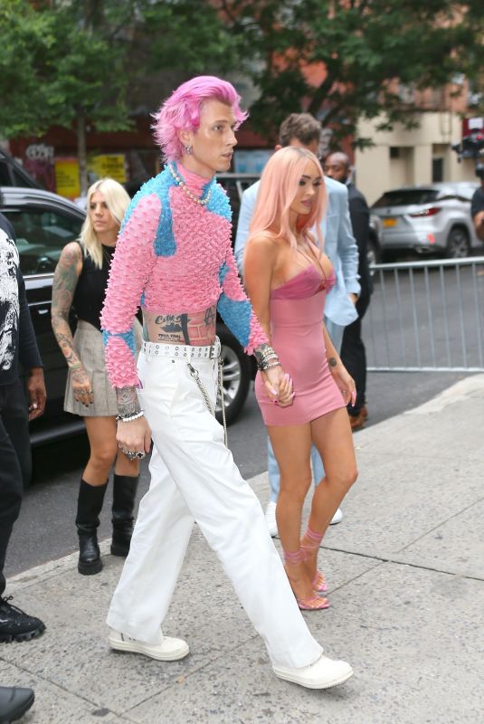 MEGAN FOX and Machine Gun Kelly Out for Dinner in New York 06/27/2022