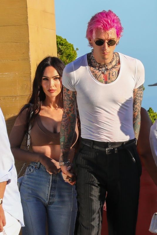 MEGAN FOX and Machine Gun Kelly Out to Lunch at Nobu in Malibu 06/05/2022