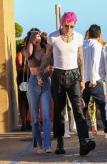 MEGAN FOX and Machine Gun Kelly Out to Lunch at Nobu in Malibu 06/05/2022
