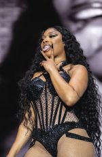 MEGAN THEE STALLION Performs at Parklife Festival in Manchester 06/12/2022
