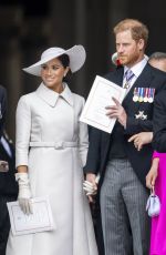MEGHAN MARKLE Leaves St Pauls Cathedral in London 06/03/2022
