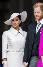 MEGHAN MARKLE Leaves St Pauls Cathedral in London 06/03/2022