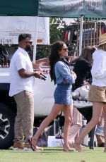 MEGHAN MARKLE Watches Prince Harry Play Polo in Santa Barbara 06/17/2022