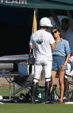 MEGHAN MARKLE Watches Prince Harry Play Polo in Santa Barbara 06/17/2022