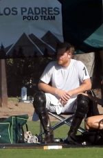 MEGHAN MARKLE Watches Prince Harry Play Polo in Santa Barbara 06/17/2022