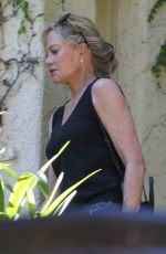 MELANIE GRIFFITH Meets up with Her Realtor in Crescent Heights 06/21/2022