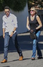 MELANIE GRIFFITH Meets up with Her Realtor in Crescent Heights 06/21/2022