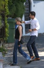 MELANIE GRIFFITH Meets up with Her Realtor in Crescent Heights 06/21/2022