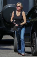 MELANIE GRIFFITH Meets up with Her Realtor in Crescent Heights 06/21/2022
