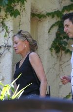 MELANIE GRIFFITH Meets up with Her Realtor in Crescent Heights 06/21/2022