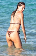 MELISSA SATTA in Bikini at a Beach in Sardinia 06/29/2022