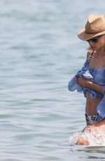 MICHELLE HUNZIKER in Bikini in Milano Marittima 06/16/2022