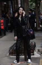 MICHELLE TRACHTENBERG on the Set of Gossip Girl in New York 06/23/2022