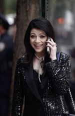 MICHELLE TRACHTENBERG on the Set of Gossip Girl in New York 06/23/2022