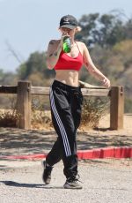 MILEY CYRUS Out Hiking in Hollywood Hills 06/12/2022
