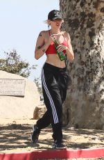 MILEY CYRUS Out Hiking in Hollywood Hills 06/12/2022