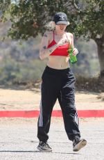 MILEY CYRUS Out Hiking in Hollywood Hills 06/12/2022
