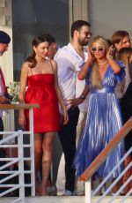 MIRANDA KERR, PARIS HILTON and Jared Leto at Hotel du Cap Eden Roc in Antibes 06/19/2022