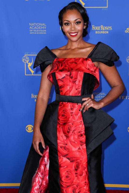 MISHAEL MORGAN at 49th Annual Daytime Emmy Awards in Pasadena 06/24/2022