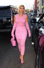 MODEL ROZ Arrives at Herve Leger x Law Roach Collection Launch Party in Hollywood 06/15/2022