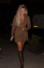 MOLLY MAE HAGUE Leaves PrettyLittleThing Launch Party in London 06/06/2022