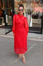 MYLEENE KLASS and Simon Motson Arrives at Royal Albert Hall in London 06/16/2022