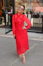 MYLEENE KLASS and Simon Motson Arrives at Royal Albert Hall in London 06/16/2022