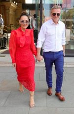 MYLEENE KLASS and Simon Motson Arrives at Royal Albert Hall in London 06/16/2022