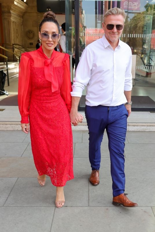 MYLEENE KLASS and Simon Motson Arrives at Royal Albert Hall in London 06/16/2022