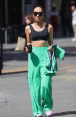 MYLEENE KLASS Arrives at Her Radio Show 06/10/2022