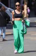 MYLEENE KLASS Arrives at Her Radio Show 06/10/2022