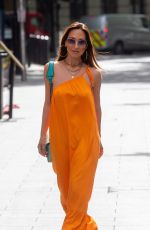 MYLEENE KLASS Arrives at Smooth Radio in London 06/17/2022