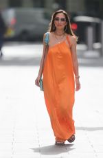 MYLEENE KLASS Arrives at Smooth Radio in London 06/17/2022