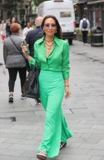 MYLEENE KLASS Arrives at Smooth Radio Studio in London 06/011/2022