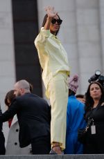 NAOMI CAMPBELL Arrives at AMI Men