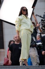 NAOMI CAMPBELL Arrives at AMI Men