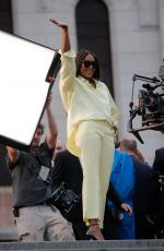 NAOMI CAMPBELL Arrives at AMI Men