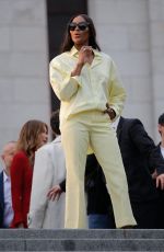 NAOMI CAMPBELL Arrives at AMI Men