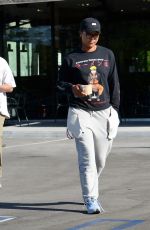 NAOMI OSAKA and Cordae Leaves Erewhon in Studio City 06/17/2022