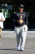 NAOMI OSAKA and Cordae Leaves Erewhon in Studio City 06/17/2022