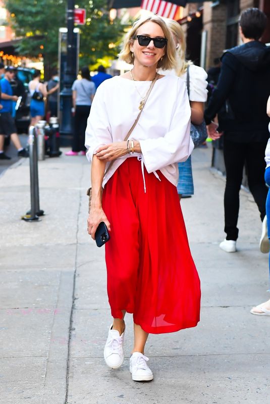 NAOMI WATSS Heading to Dinner in New York 06/14/2022